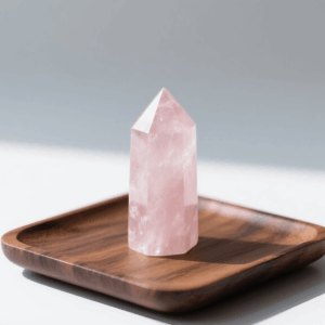 粉晶水晶柱（6-7cm）