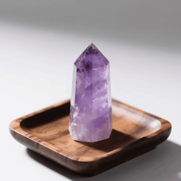 紫水晶水晶柱（6-7cm）